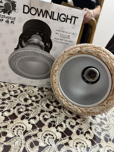 Məişət kimyəvi maddələri: ƏLİMİZDƏ 100 ƏDƏD VAR Espasole Downlight tavan işıqlandırma armatur — 2