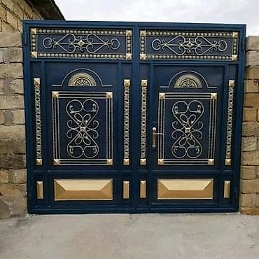 Перила: İstədiyiniz ölçüdə demir Qapi ve darvazalar sifarişlə — 5
