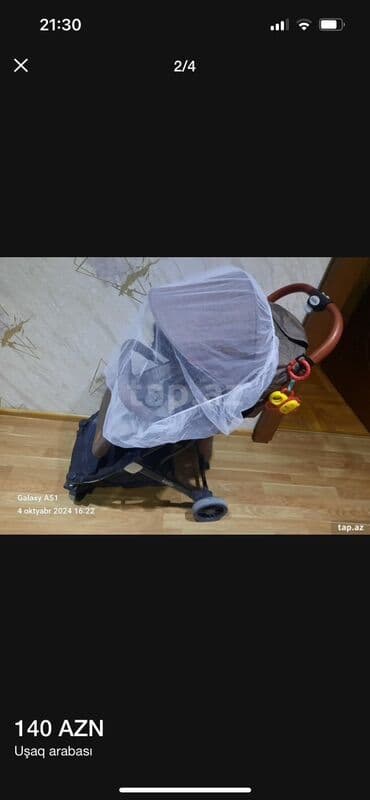 Прогулочные коляски: Uşaq arabası – yüngül və rahat gəzinti üçün Xüsusiyyətlər: - Yığıla — 1