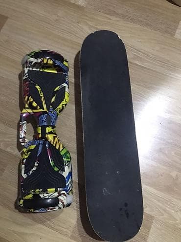 geraskuter: Elektrikli balans skuter və skeytbord dəsti - Model: 6.5" iki təkərli — 3