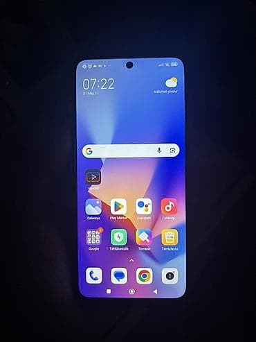 telefon salyan: Redmi 10, 128 GB, rəng - Qara, Barmaq izi — 1