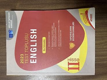 array test bankı pdf: Salam! DİM İngilis dili 2023 Test Toplusu (II Hissə) kitabını satıram — 1