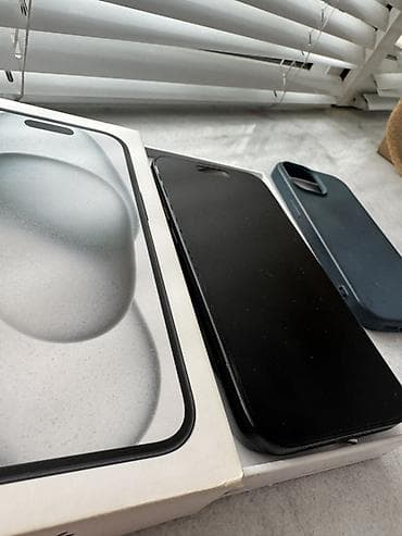 ayfon 22: IPhone 15, 128 ГБ, Черный, Отпечаток пальца, Беспроводная зарядка, Face ID — 7