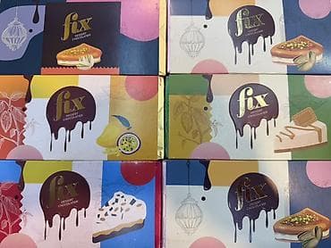 Fix Dessert Chocolatier – şokoladlı desert plitələri. Dubay şokoladı