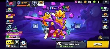 Brawl Stars hesabı – yüksək göstəricilərlə dolu oyun profili - Kupa