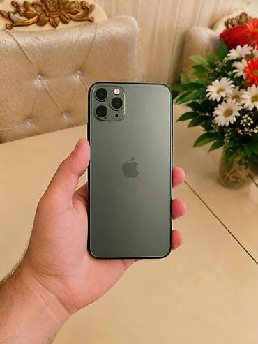 printer satilir: IPhone 11 Pro Max, 256 GB, Matte Midnight Green, Face ID — 4