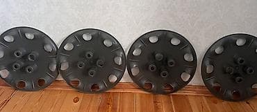 16 diski teker: Təkər diskləri üçün plastmas qapaqlar (kolpaklar) dəsti - Sayı: 4 — 3