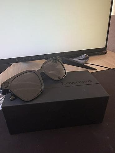 mor rəng: Lawaken AI glasses TECILI SATIS!!! Video-record, ses-record- sekil — 2