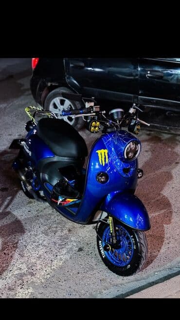 kreditle moped: Skuter – xüsusi tüninqli, şəhər içi rahat və diqqətçəkən dizayn - — 1