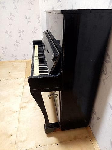 gitara akustik: Upright fortepiano – “Belarus” modeli - Korpus: klassik qara rəngli — 4
