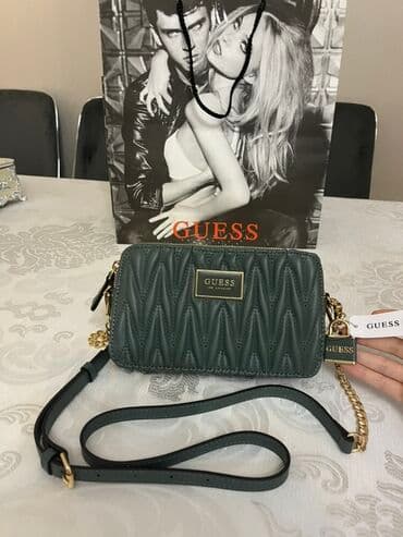 ərəb qızılının qiyməti 2024: Çiyin çantası, Guess, Yeni — 1