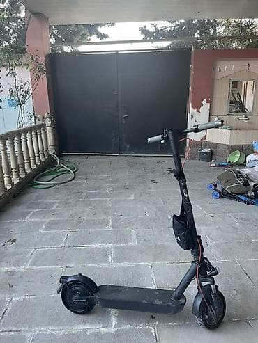 Elektrikli skuter – qatlana bilən şəhər modeli - Rəng: qara - Geniş — 2