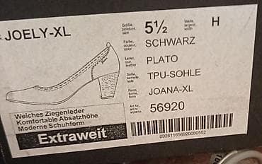 Tuflilər: Qadın ayaqqabısı – JOMOS “JOELY-XL / JOANA-XL” - Rəng: Schwarz (qara) — 2