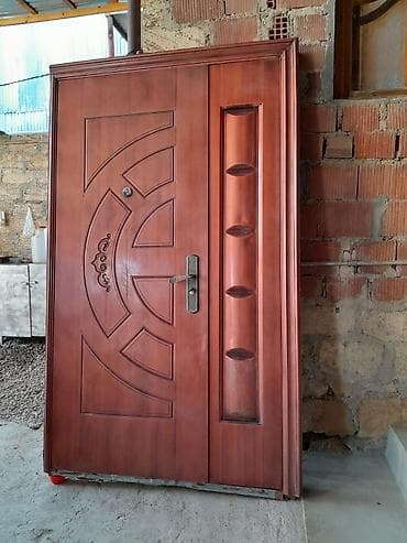 ремонт замков дверей: Б/у Входная дверь 90х220 см C замком и рамой, С гарантией, Самовывоз — 2