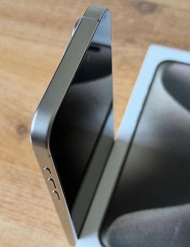 mac pro: IPhone 15 Pro Max, 512 GB, Natural Titanium, Zəmanət, Simsiz şarj, Face ID — 4