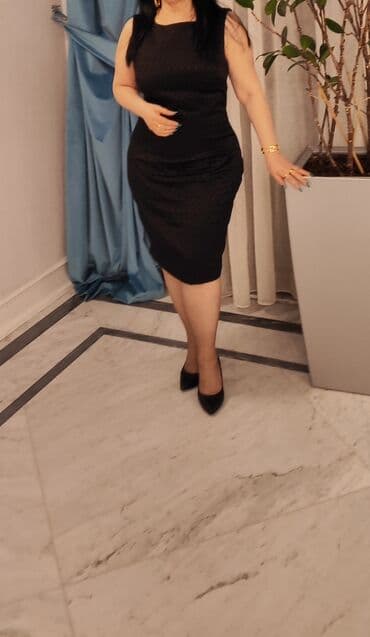 hicab paltari: Qara kokteyl/gecə geyimi – elegant dizayn luis vintonun paltaridir — 1