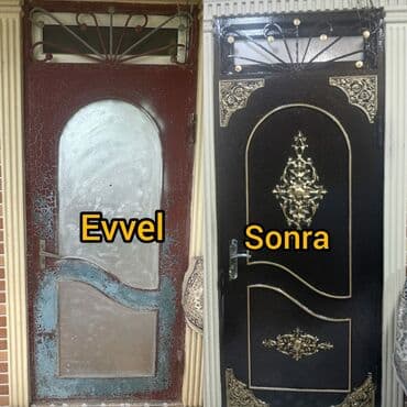 seyfi qapi: Köhnə qapıların bərpası xidməti təklif olunur. Bu xidmət sayəsində — 4