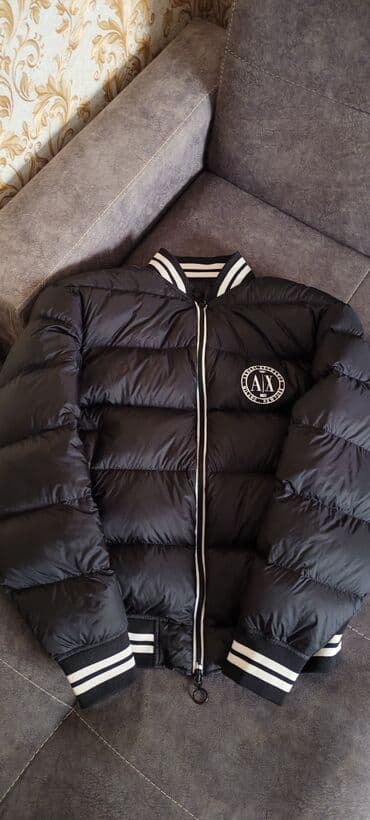 kurtka dəri: Kurtka, Bomber, Qış, Armani Exchange, XS — 2