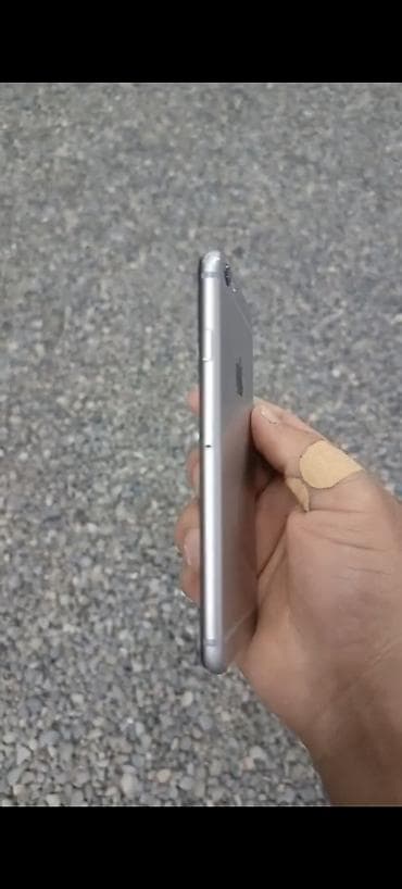 iphone 13 kreditle: IPhone 6, Gümüşü, Barmaq izi — 2