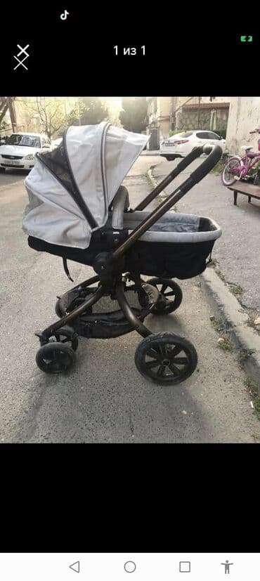 beşik oyuncağı: Çıxarılmayan beşikli araba, İşlənmiş, Yaş: <1 ay — 2