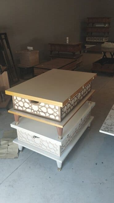 ders stol: Jurnal masası, Yeni, Açılmayan, Laminat, Dördbucaq masa — 11