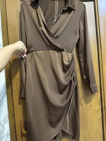 qadın jaketi: Gündəlik don, Midi, S — 3