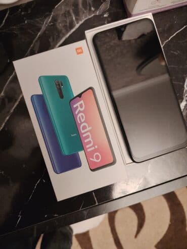 Kia: Xiaomi Redmi 9 – qutu və aksesuarları ilə Əsas xüsusiyyətlər: - 6.53" — 3