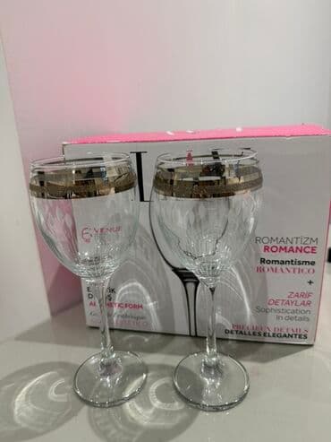 qab dəstləri: Qədəhlər, Şüşə, 12 ədədli dəst — 1