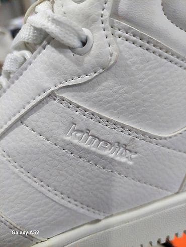 ağ krasovka: Kinetix ağ rəngli uniseks idman ayaqqabısı (high-top) - Marka/model — 4