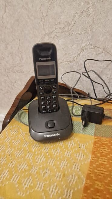 телефоны в бишкеке бу: Стационарный телефон Panasonic, Беспроводной, Б/у, Самовывоз — 2