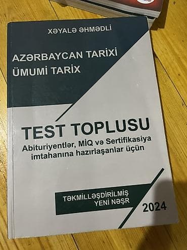 Testlər: Məhsul: “Azərbaycan Tarixi – Ümumi Tarix. Test Toplusu” — 1