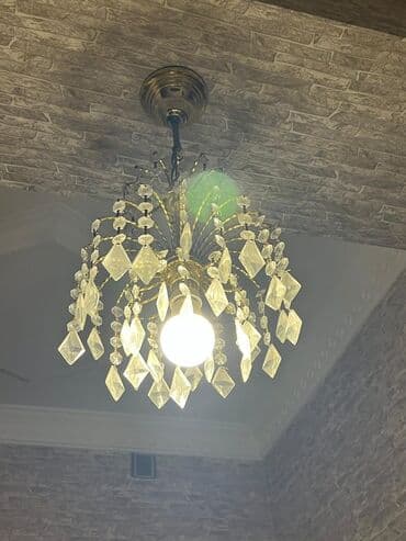 lampalar: Çılçıraq, 3 lampa, Metal — 1