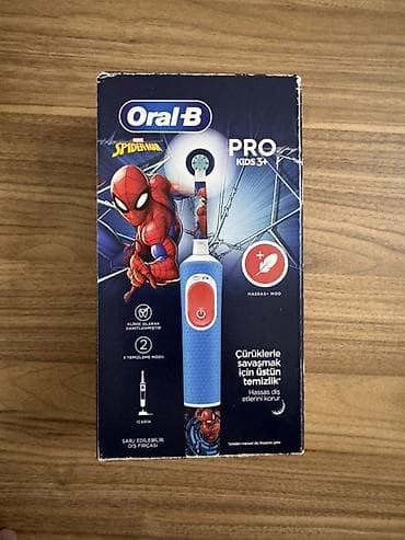 marvel: Oral-B Pro Kids 3+ elektrik diş fırçası – Marvel Spider‑Man dizaynı — 1