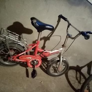 üç təkər velosiped: İki təkərli Uşaq velosipedi 12", sürətlərin sayı: 1 — 4