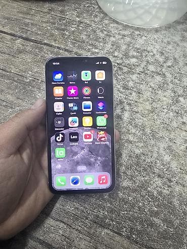 iphone 6 qiyməti: IPhone X, Gümüşü, Face ID — 1