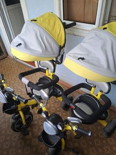 купить велосипед бу: İşlənmiş Üç təkərli Uşaq velosipedi 12", Ünvandan götürmə — 1