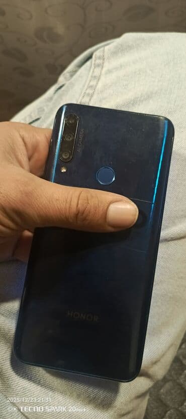 Honor 9X, 128 GB, rəng - Göy, Barmaq izi lalafo.az -da Honor 9X, 128 GB, rəng - Göy, Barmaq izi