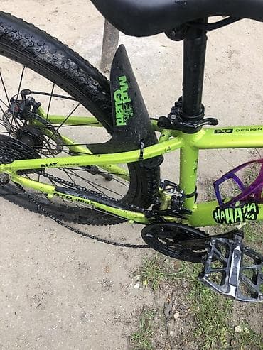 velosiped qiyməti: BTMX GTR dağ velosipedi - Çərçivə: yüngül alaşımlı, lime-yaşıl rəng — 10