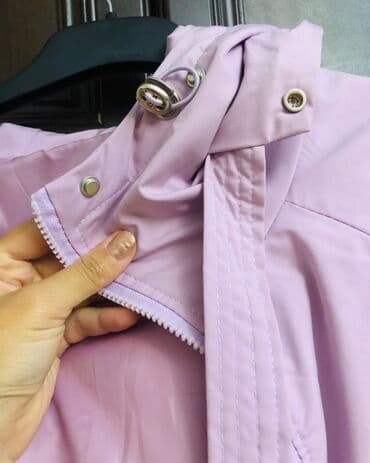 демисезонные куртки с капюшоном: Bol model gödəkcə 40 azn satılır Endirimdə mümkündür Açıq bənövşəyi — 3