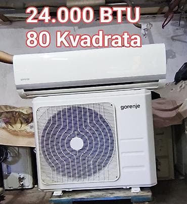 aux kondisioner 35 kv: Kondisioner Gorenje, İşlənmiş, 70-80 kv. m, Split sistem, Kredit yoxdur, Ödənişli quraşdırma — 1