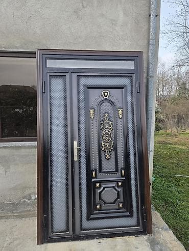 qapilar demir: - Qapı: eni 120 sm,uzunluğu 220sm,ideal veziyyetde çöl qapısıdı,heç — 3