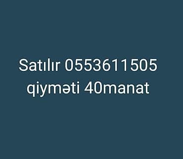 sim 20 qepik gondermek: Nömurə satılır qiyməti 40manat 0553611505 — 1
