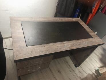 купить компьютерный стол бу: Прямоугольный стол — 2