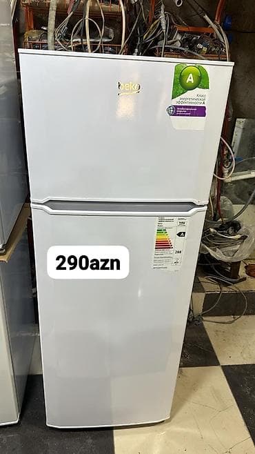 2 qapılı Beko Soyuducu Satılır, rəng - Ağ