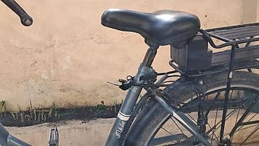 Musiqi alətləri: Şəhər tipli elektrik velosipedi Xüsusiyyətlər: - Ön təkərdə elektrik — 5