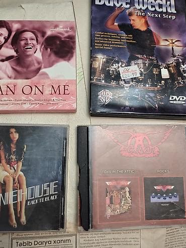 mini disk: Musiqi CD/DVD diskləri toplusu Janr və ifaçılar: - Rock və pop: Dire — 9