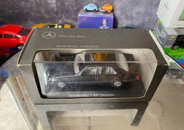 metbex tavan modelleri: Коллекционная модель Mercedes-Benz S600 W140 Limousine black 1998 CEF — 3