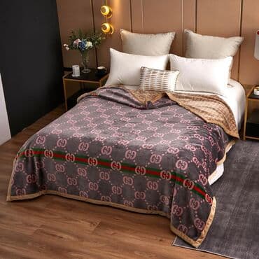 вязаный плед: Новый цвет - Серый Плед, Платная доставка — 8