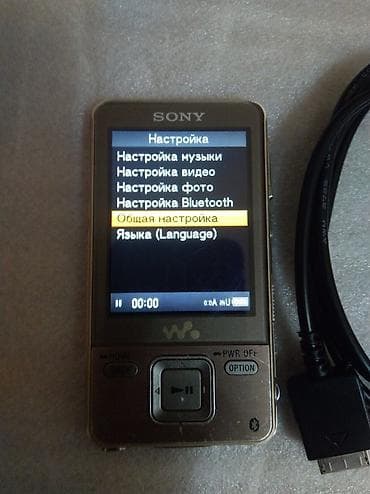 mp3 dekoder: SONY NWZ-A826 4gb blutuzda var wekildeki kurdu kumidi arxa balaca — 2