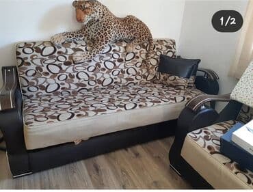 Декор и интерьер: Диван, Диван, С подъемным механизмом, Раскладной — 1